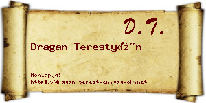 Dragan Terestyén névjegykártya